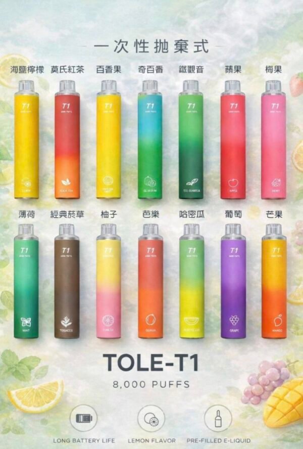 T1 NEW一次性 拋棄式主機 霧理系 ILIA RELX SP2 LANA 電子煙 電子菸 Cloudy LUNA OBI