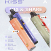 kiss-6500-puffs-vape-flavors KISS一次性電子煙 6500口 - 雙味磁吸正品展示